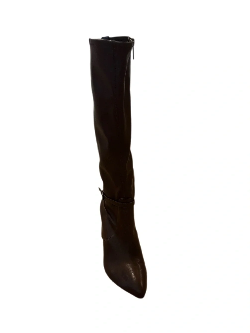 Franco Sarto Brown Stretch High Heel Boots - Style A-Kamdyn
